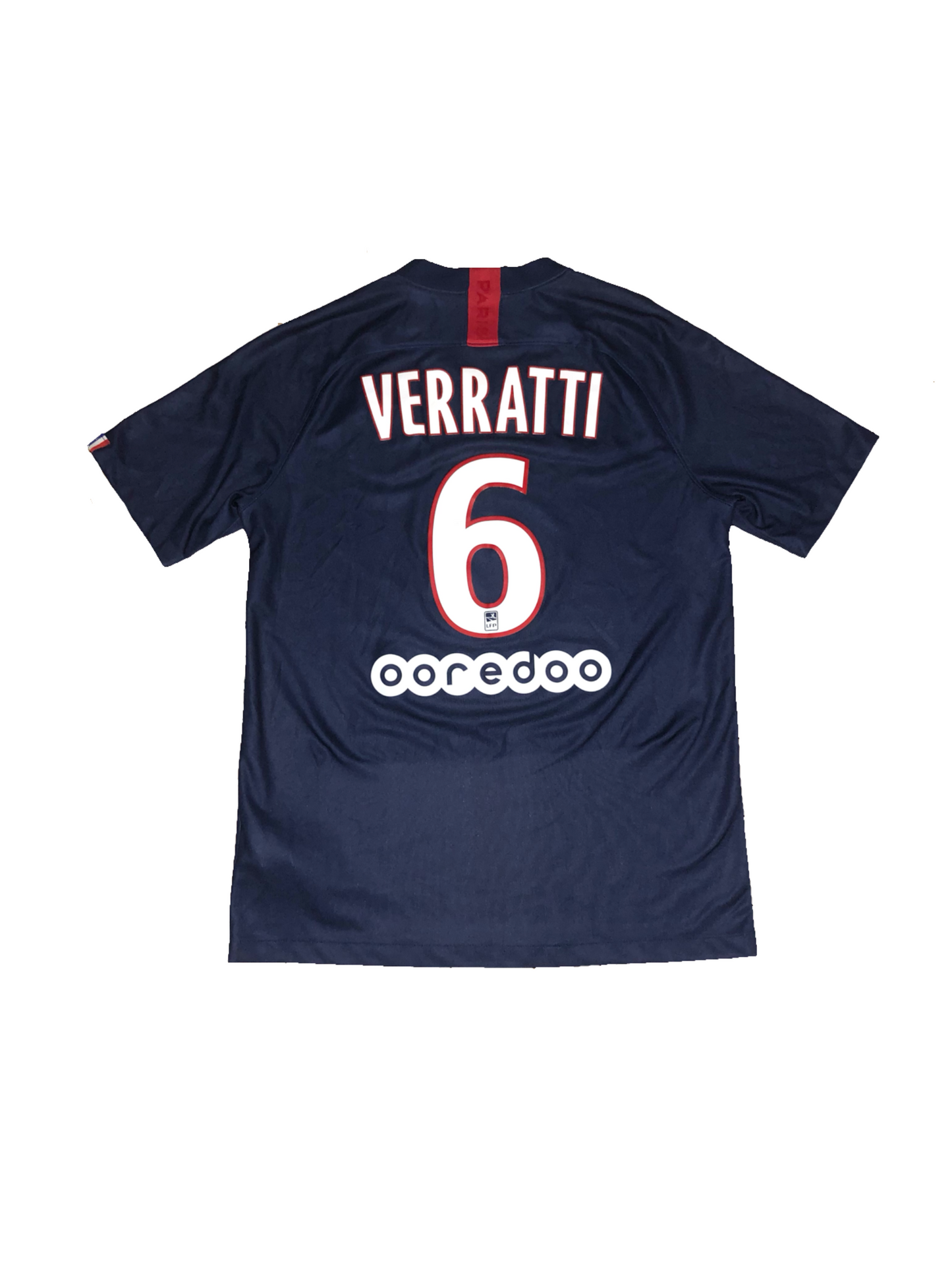 Paris Saint-Germain 2019/20 Home Shirt #6 Veratti (Excellent)