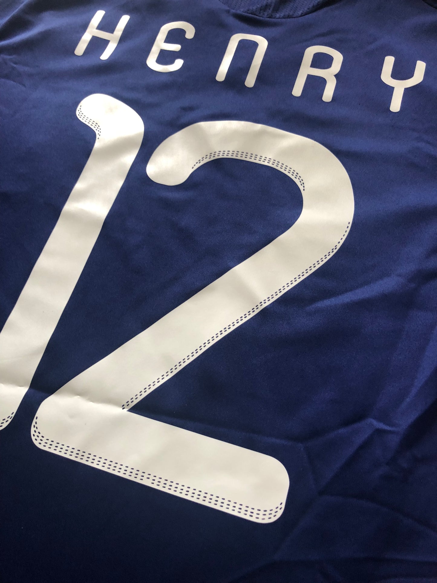 France 2010/11 Home Shirt #12 Henry (Excellent)