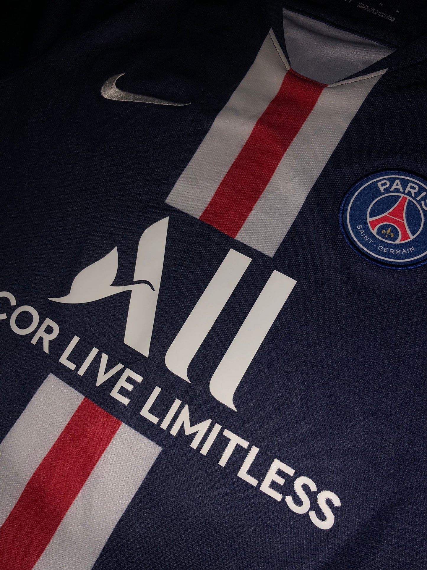 Paris Saint-Germain 2019/20 Home Shirt #6 Veratti (Excellent)